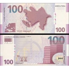 100 Manat Azerbajdžan 2005 P30 AU/UNC