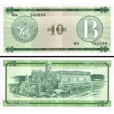 10 Pesos Kuba 1985 FX08 UNC
