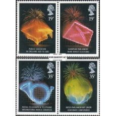 Známky Veľká Británia 1989 nerazítkovaná séria Symboly
