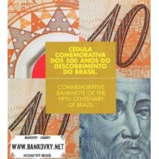 10 reais Brazília 2000, P248 UNC v obale