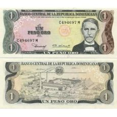 1 Peso Oro Dominikánska republika 1980 P117a UNC