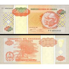 50.000 Kwanzas Angola 1995 P138 UNC