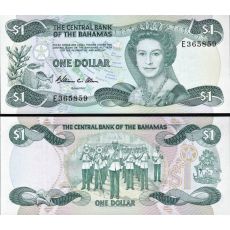 1 Dolár Bahamy 1974 P43a UNC