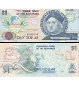 1 Dolár Bahamy 1992 P50a UNC