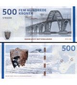 500 Kroner Dánsko 2011-19 P68 UNC