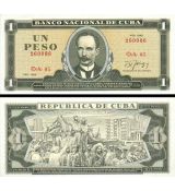 1 Peso Kuba 1979-86 P102c UNC