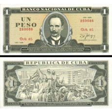 1 Peso Kuba 1979-86 P102 UNC
