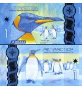 1 Dolár Antarktída 2015 UNC, polymer