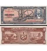 10 Pesos Kuba 1960 P088c UNC