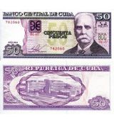 50 Pesos Kuba 2008-14 P123ei UNC