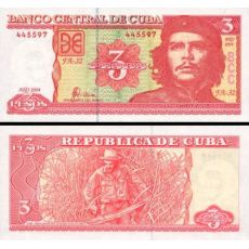 3 Pesos Kuba 2004 P127 UNC