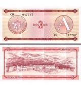 3 Pesos Kuba 1985 FX02 UNC