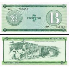 5 Pesos Kuba 1985 FX07 UNC