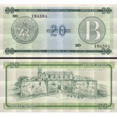 20 Pesos Kuba 1985 FX09 UNC