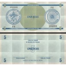 5 Pesos Kuba 1985 FX13 UNC