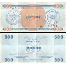 500 Pesos Kuba 1985 FX18 UNC