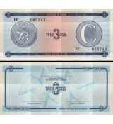 3 Pesos Kuba 1985 FX20 UNC