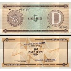 5 Pesos Kuba 1990 FX34 UNC