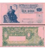 1 Peso Argentína 1951-52 P262 UNC