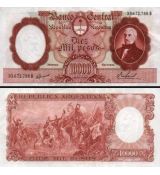 10 000 Pesos Argentína 1961 P281b UNC