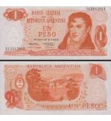 1 Peso Argentína 1974-76 P293 AU/UNC