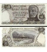 50 Pesos Argentína 1976 P296 UNC
