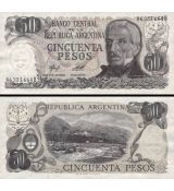 50 Pesos Argentína 1976 P301 UNC