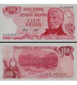 100 Pesos Argentína 1976-78 P302 UNC