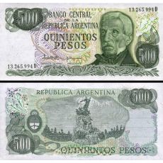 500 Pesos Argentína 1977-82 P303 UNC