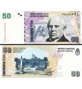 50 Pesos Argentína 2003-13 P356 UNC