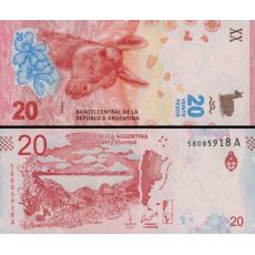 20 Pesos Argentína 2017 P361 UNC