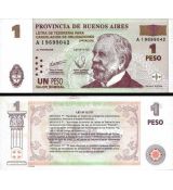 1 Peso de Buenos Aires 1985-2002 S2310 UNC