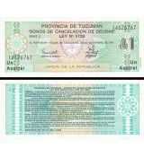 1 Austral Provincia de Tucumán 1991 S2711b UNC