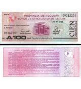 100 Australes Provincia de Tucumán 1989 S2715 UNC