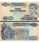 10 Bolivianos Bolívia 1997, P204c UNC