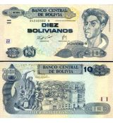 10 Bolivianos Bolívia 2005, P228 UNC