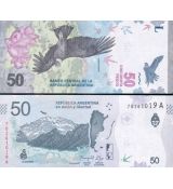 50 Pesos Argentína 2018-20 P363 UNC