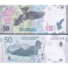 50 Pesos Argentína 2018-20 P363 UNC