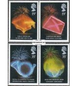 Známky Veľká Británia 1989 nerazítkovaná séria Symboly