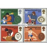 Známky Veľká Británia 1981 nerazítkovaná séria Výchova mládeže