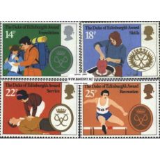 Známky Veľká Británia 1981 nerazítkovaná séria Výchova mládeže