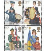 Známky Veľká Británia 1982 nerazítkovaná séria Mládežnícke organizácie