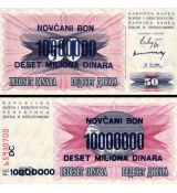 10 000 000 Dinara Bosna a Hercegovina 1993 P36 UNC