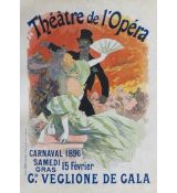 Plagát Carnaval, 1896 Jules Chéret