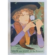 Plagát Salon Des Cent, 1894 Georges de Feure