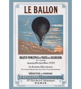 Plagát Le Ballon Aeronautical Journal, 1883 E. Pichot