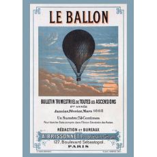 Plagát Le Ballon Aeronautical Journal, 1883 E. Pichot