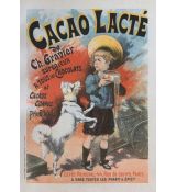 Plagát Cacao Lacte, 1893 Lucien Lefevre