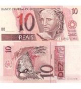 10 reais Brazília 1997-2003, P245A UNC