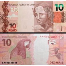 10 reais Brazília 2010, P254a UNC